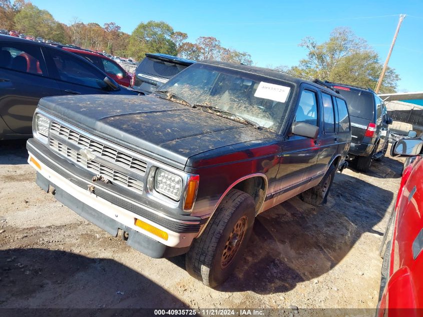 1992 Chevrolet Blazer S10 VIN: 1GNDT13Z3N2110133 Lot: 40935725