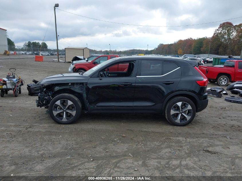 2024 Volvo Xc40 B5 Plus Bright Theme VIN: YV4L12UE9R2207612 Lot: 40936285