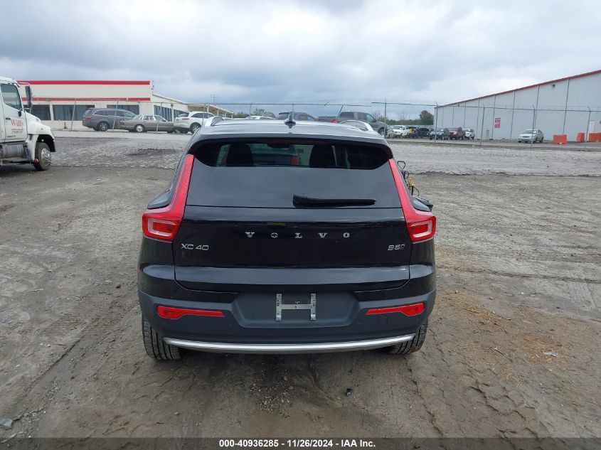 2024 Volvo Xc40 B5 Plus Bright Theme VIN: YV4L12UE9R2207612 Lot: 40936285