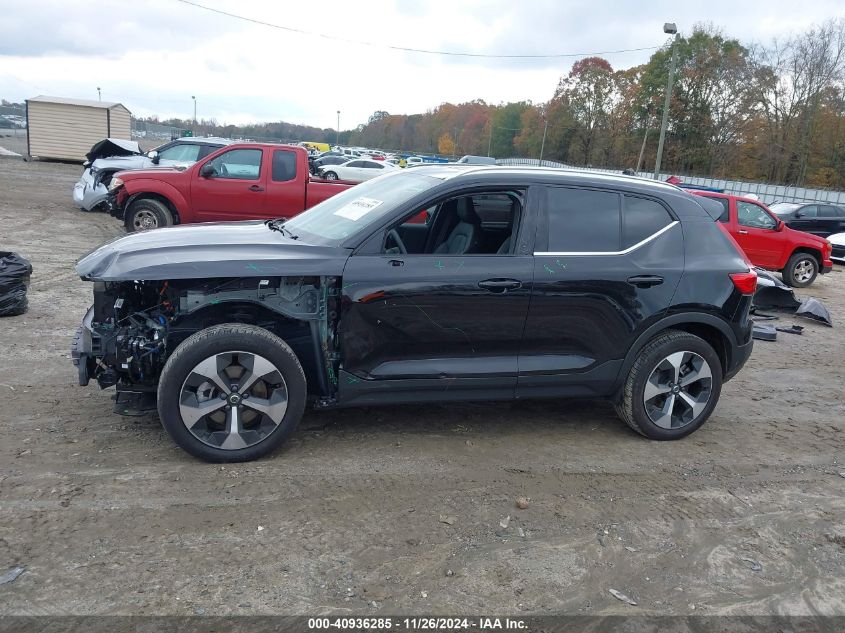 2024 Volvo Xc40 B5 Plus Bright Theme VIN: YV4L12UE9R2207612 Lot: 40936285