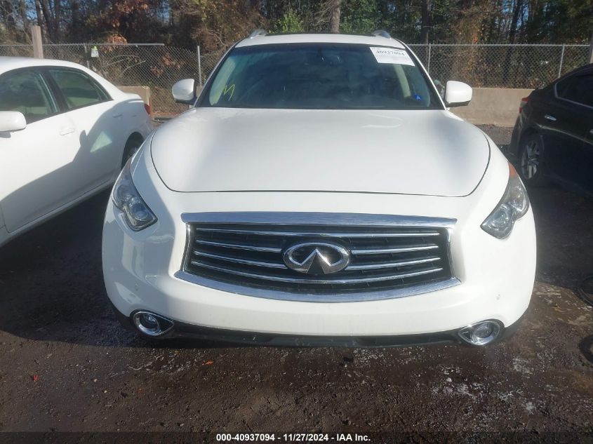 2015 Infiniti Qx70 VIN: JN8CS1MU1FM382037 Lot: 40937094