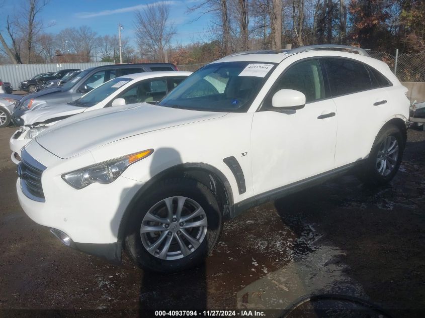 2015 Infiniti Qx70 VIN: JN8CS1MU1FM382037 Lot: 40937094