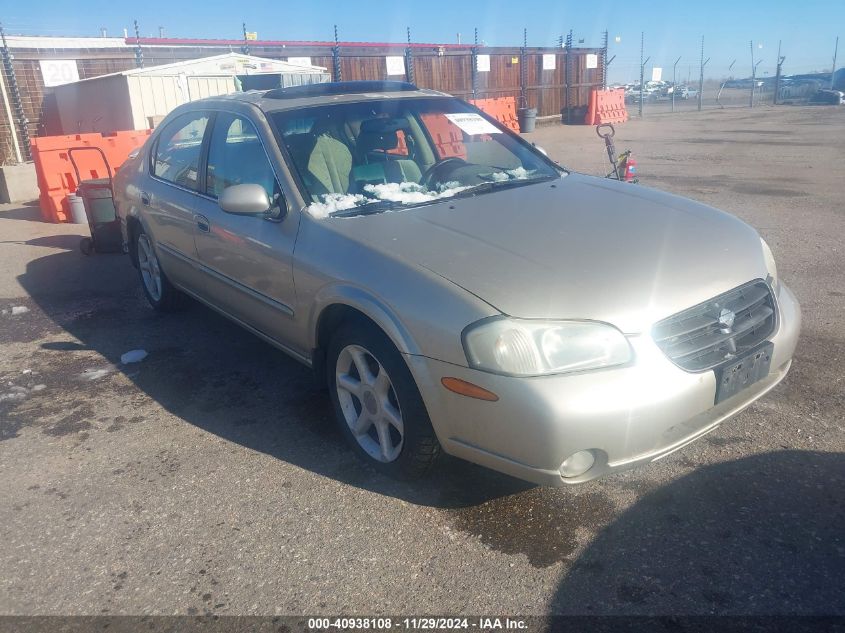 2001 Nissan Maxima Se VIN: JN1CA31D21T621448 Lot: 40938108