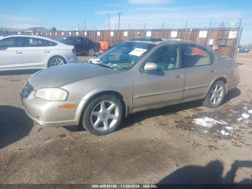 2001 Nissan Maxima Se VIN: JN1CA31D21T621448 Lot: 40938108