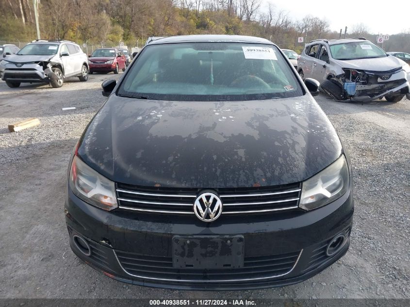 2012 Volkswagen Eos Komfort VIN: WVWBW7AH8CV001392 Lot: 40938551