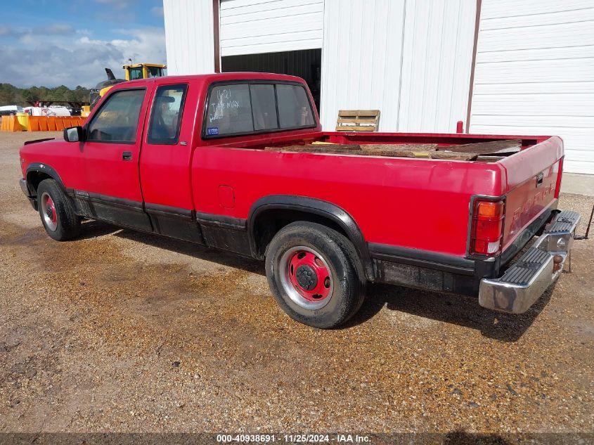 1991 Dodge Dakota VIN: 1B7FL23X4MS258571 Lot: 40938691