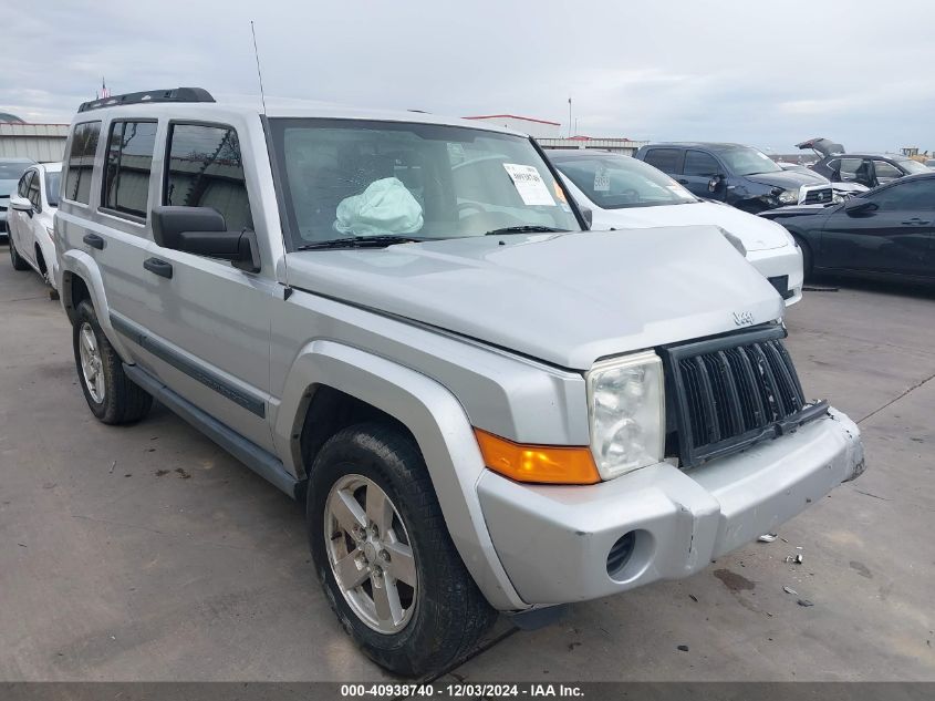 2006 Jeep Commander VIN: 1J8HH48K16C346762 Lot: 40938740