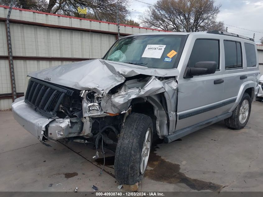 2006 Jeep Commander VIN: 1J8HH48K16C346762 Lot: 40938740