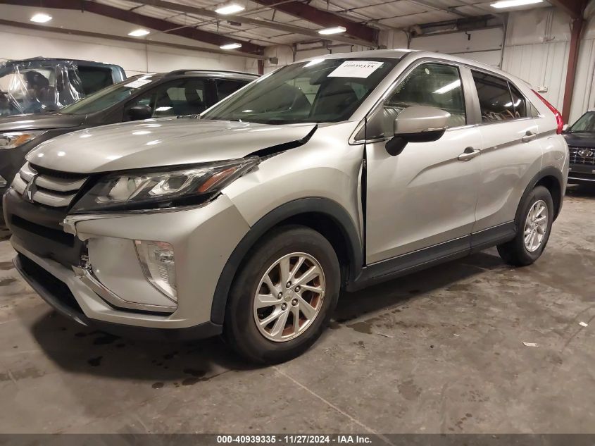 2019 Mitsubishi Eclipse Cross Es VIN: JA4AS3AA4KZ040260 Lot: 40939335