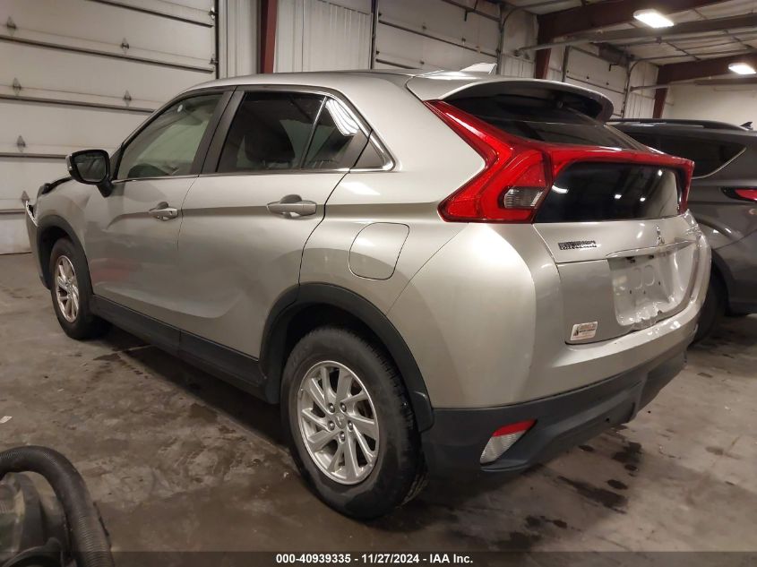 2019 Mitsubishi Eclipse Cross Es VIN: JA4AS3AA4KZ040260 Lot: 40939335