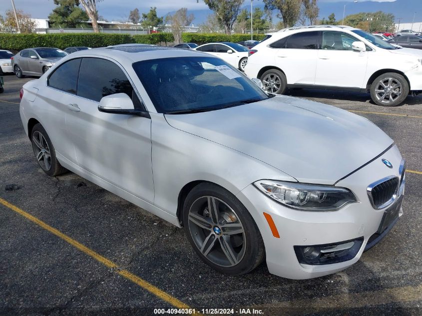 2017 BMW 230I VIN: WBA2F9C55HV664485 Lot: 40940361