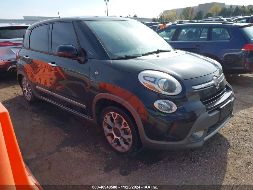 2017 Fiat 500L Trekking VIN: ZFBCFADH8HZ038801 Lot: 40940588