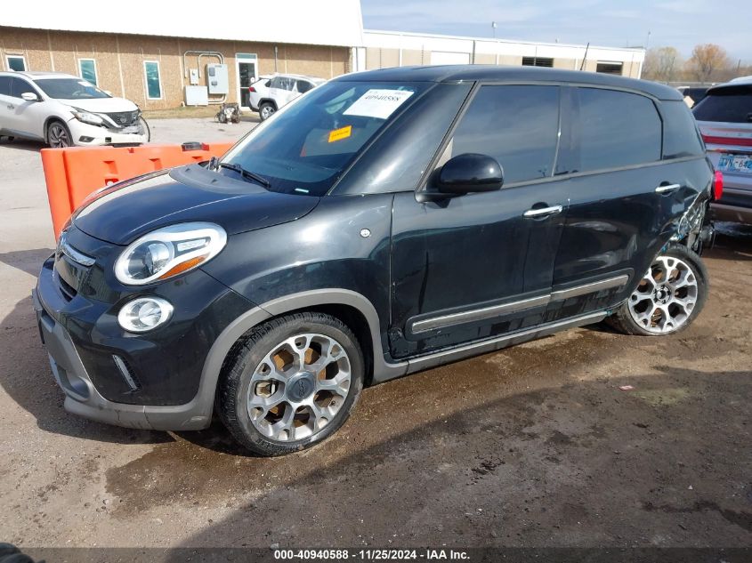 2017 Fiat 500L Trekking VIN: ZFBCFADH8HZ038801 Lot: 40940588