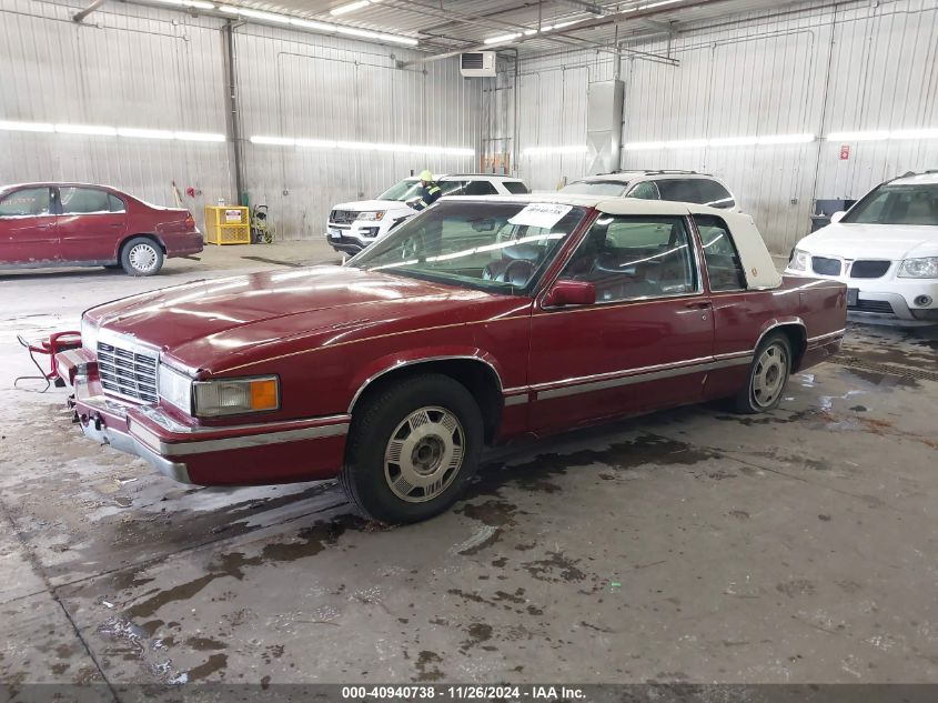 1992 Cadillac Deville VIN: 1G6CD13B8N4305236 Lot: 40940738