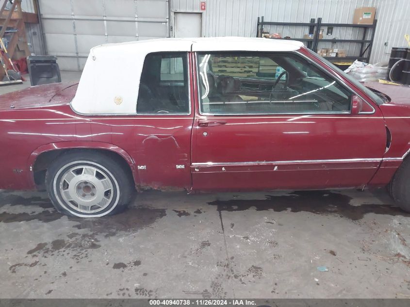 1992 Cadillac Deville VIN: 1G6CD13B8N4305236 Lot: 40940738