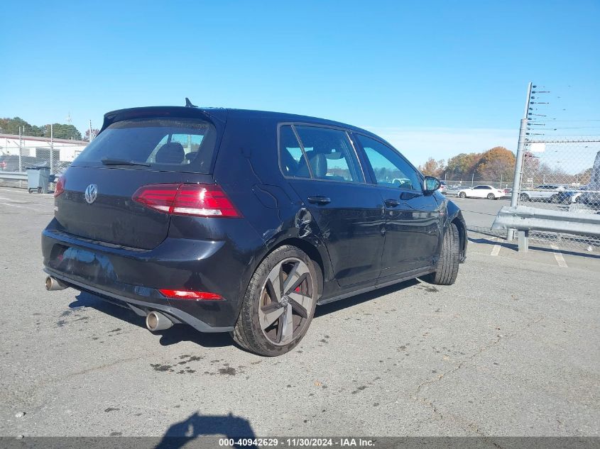 2020 Volkswagen Golf Gti 2.0T Autobahn/2.0T S/2.0T Se VIN: 3VW5T7AU7LM012233 Lot: 40942629