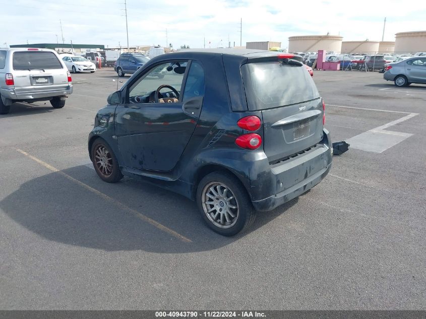 2012 Smart Fortwo Passion/Pure VIN: WMEEJ3BA3CK564603 Lot: 40943790