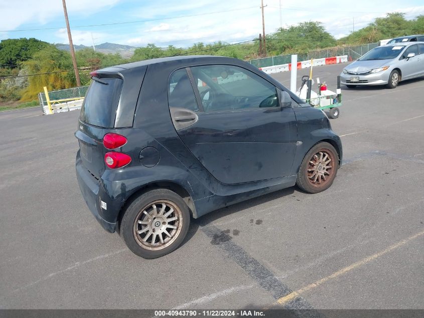 2012 Smart Fortwo Passion/Pure VIN: WMEEJ3BA3CK564603 Lot: 40943790