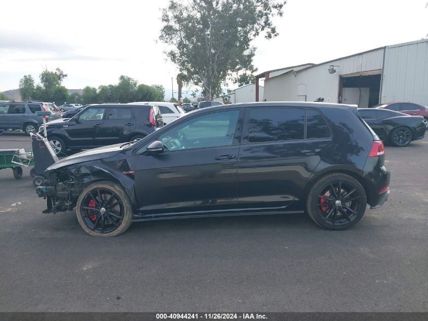 2019 Volkswagen Golf Gti 2.0T Autobahn/2.0T Rabbit Edition/2.0T S/2.0T Se VIN: 3VW6T7AU5KM033892 Lot: 40944241