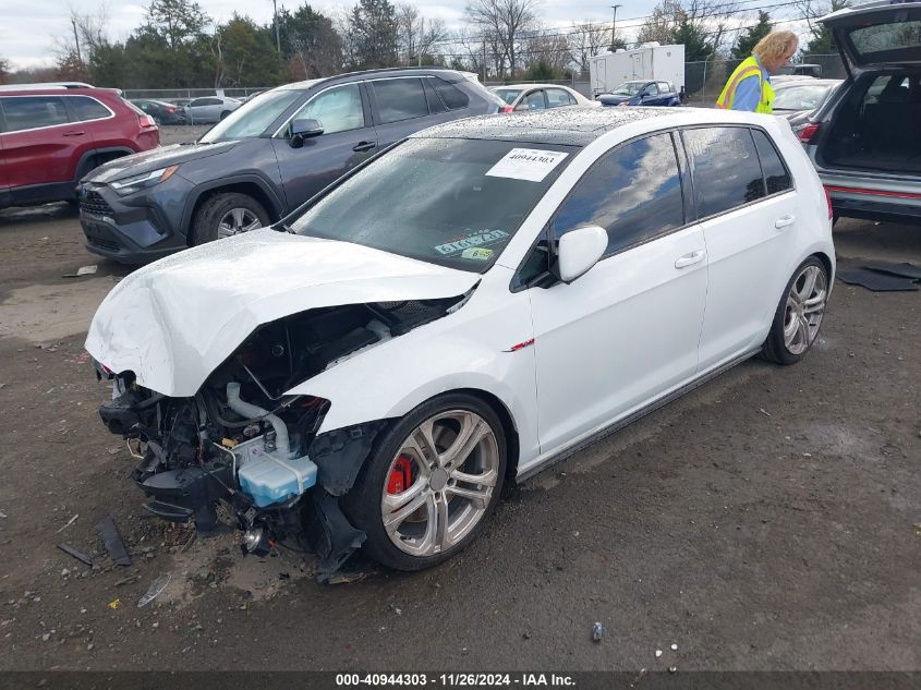 2016 Volkswagen Golf Gti Autobahn W/Performance Package 4-Door VIN: 3VW447AU7GM016457 Lot: 40944303