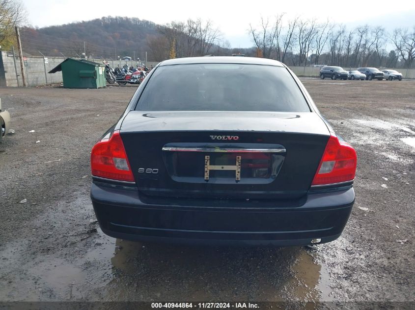 2005 Volvo S80 2.5T VIN: YV1TS592751414560 Lot: 40944864