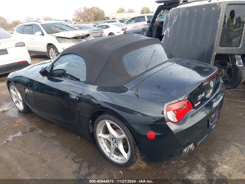 2008 BMW Z4 3.0Si VIN: 4USBU535X8LX04549 Lot: 40944870