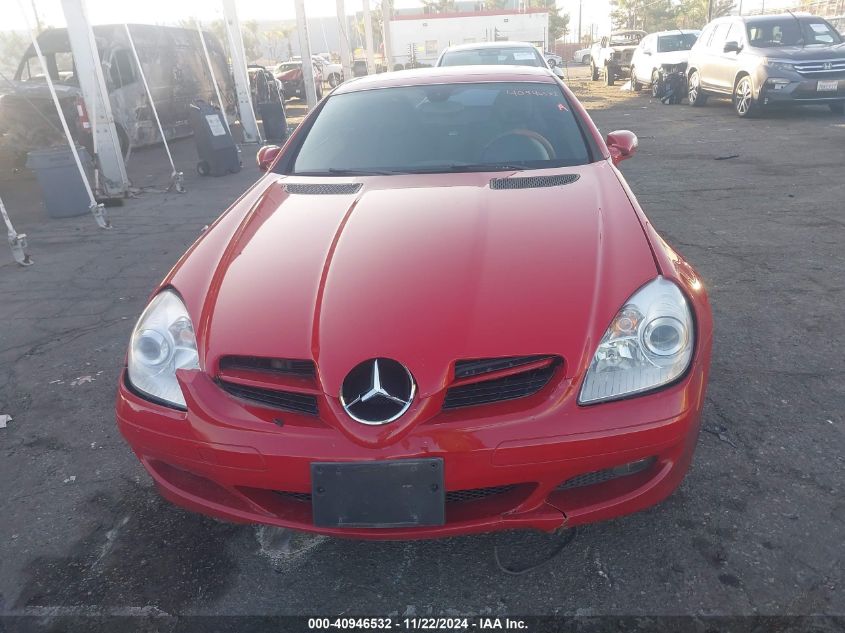 2007 Mercedes-Benz Slk 280 VIN: WDBWK54F17F136837 Lot: 40946532