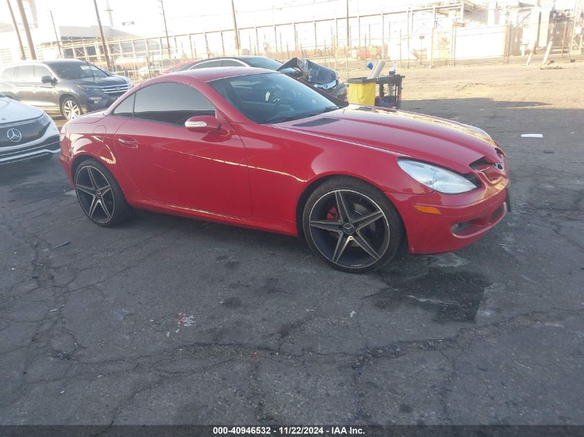 2007 Mercedes-Benz Slk 280 VIN: WDBWK54F17F136837 Lot: 40946532