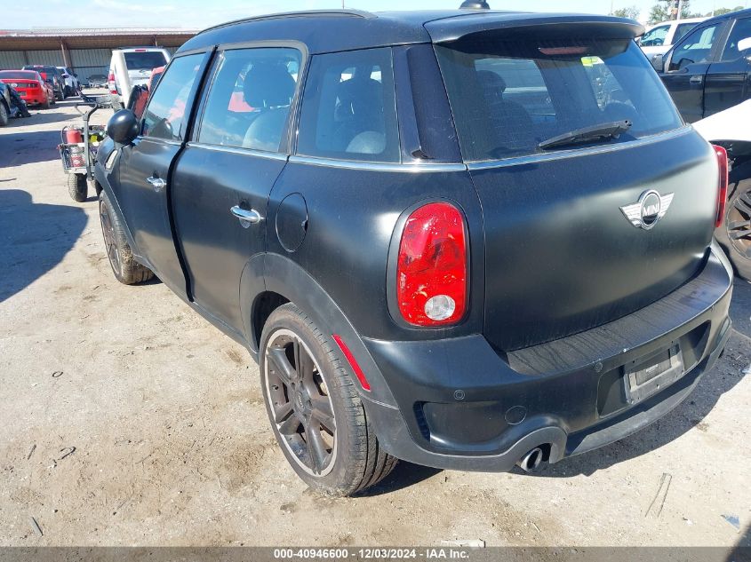 2014 Mini Countryman Cooper S VIN: WMWZC5C54EWP38730 Lot: 40946600