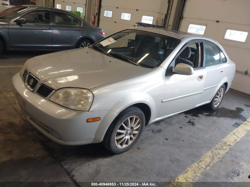 2004 Suzuki Forenza Ex VIN: KL5JJ52Z54K981243