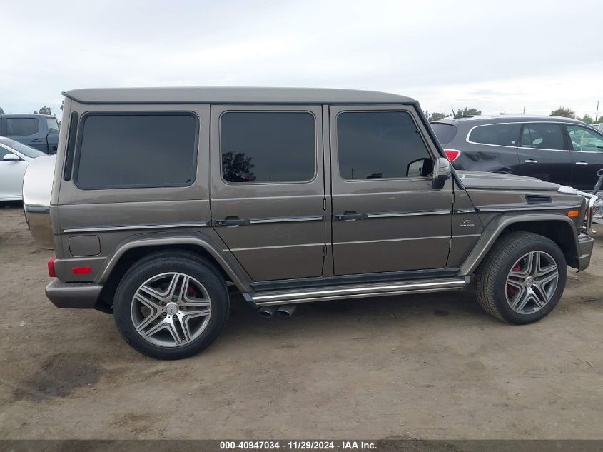 2016 Mercedes-Benz Amg G 63 4Matic VIN: WDCYC7DF8GX247425 Lot: 40947034