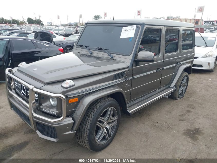 2016 Mercedes-Benz Amg G 63 4Matic VIN: WDCYC7DF8GX247425 Lot: 40947034