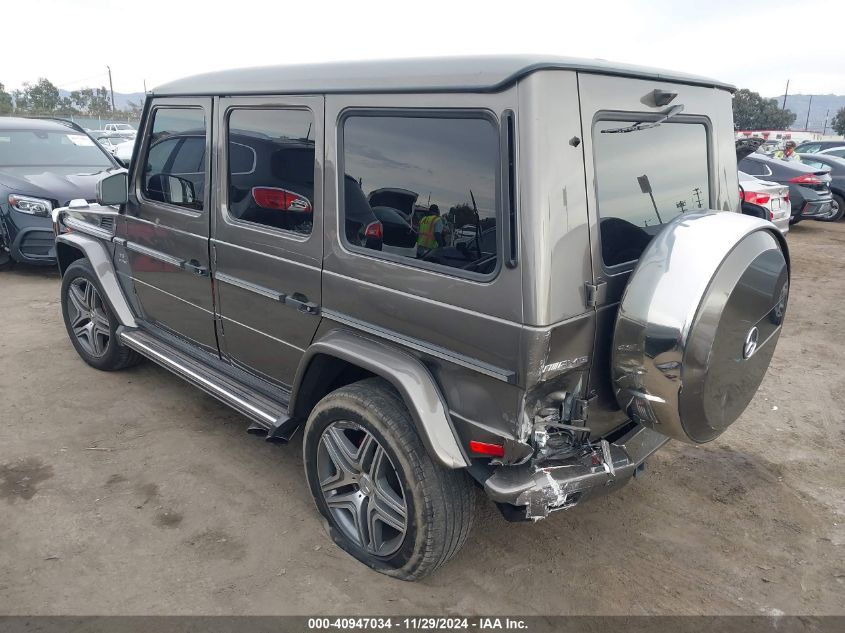 2016 Mercedes-Benz Amg G 63 4Matic VIN: WDCYC7DF8GX247425 Lot: 40947034