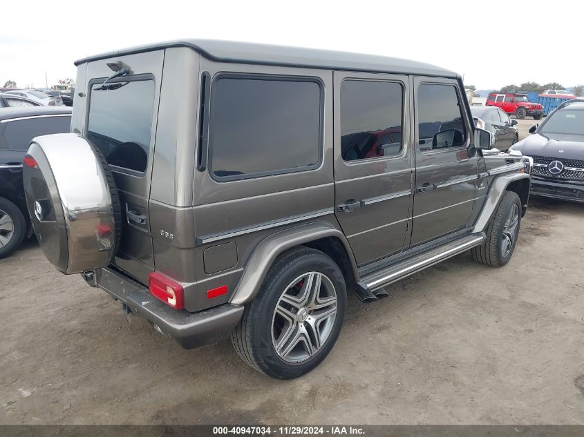 2016 Mercedes-Benz Amg G 63 4Matic VIN: WDCYC7DF8GX247425 Lot: 40947034