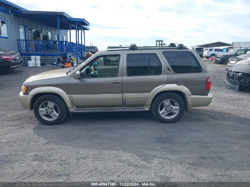 2001 Infiniti Qx4 Luxury VIN: JNRDR07Y71W110514 Lot: 40947369