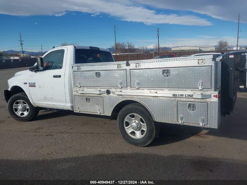 2018 Ram 3500 Chassis Tradesman/Slt VIN: 3C7WR9AJ9JG277242 Lot: 40949437