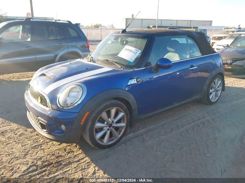 2015 Mini Convertible Cooper S VIN: WMWZP3C55FT708972 Lot: 40950112