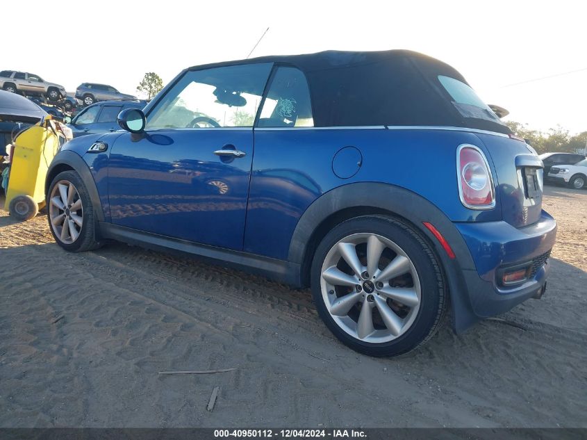 2015 Mini Convertible Cooper S VIN: WMWZP3C55FT708972 Lot: 40950112