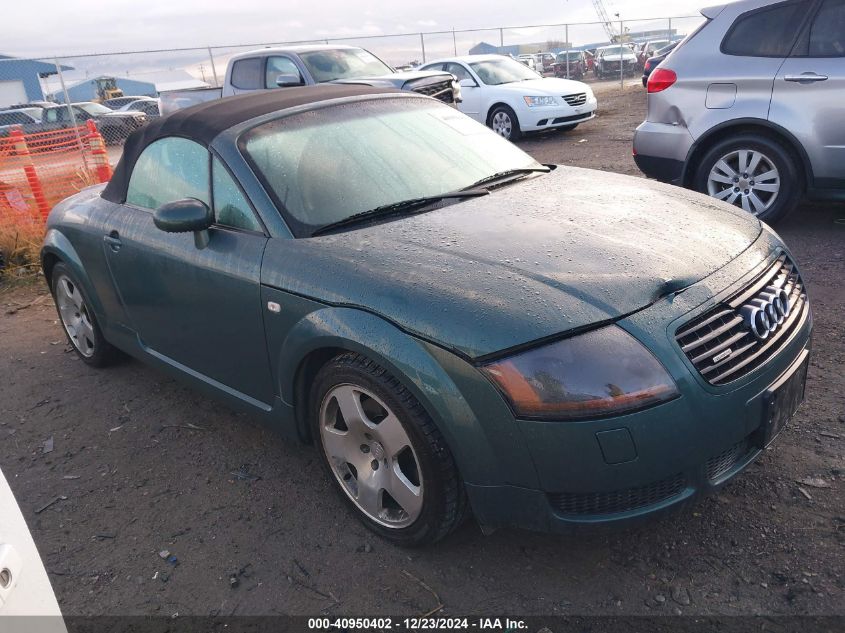 2001 Audi Tt VIN: TRUUT28N211011040 Lot: 40950402