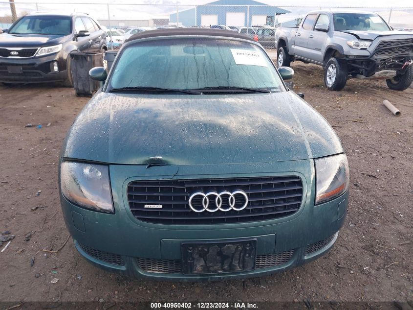 2001 Audi Tt VIN: TRUUT28N211011040 Lot: 40950402