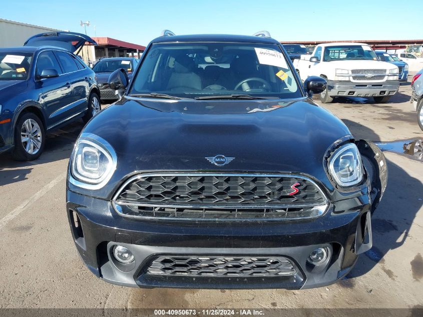 2022 Mini Countryman Cooper S VIN: WMZ53BR03N3P03223 Lot: 40950673