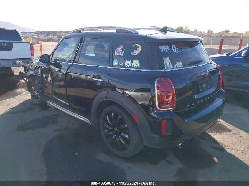 2022 Mini Countryman Cooper S VIN: WMZ53BR03N3P03223 Lot: 40950673