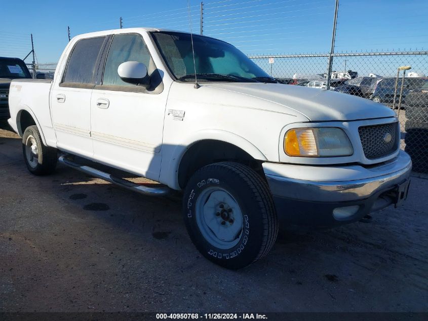 2001 Ford F-150 King Ranch Edition/Lariat/Xlt VIN: 1FTRW08L61KB31704 Lot: 40950768