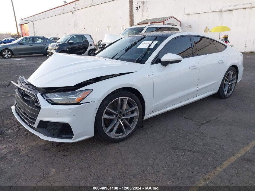 2021 Audi A7 Sportback Premium Plus 55 Tfsi Quattro S Tronic VIN: WAUU2AF20MN052454 Lot: 40951190