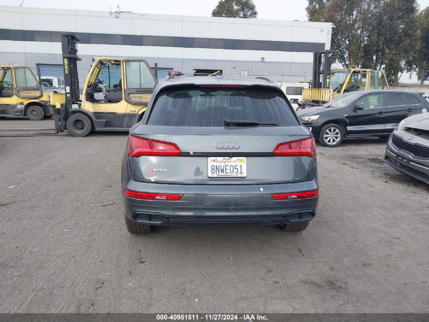 2020 Audi Sq5 Premium Plus Tfsi Quattro Tiptronic VIN: WA1B4AFY5L2011837 Lot: 40951511