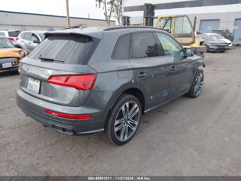 2020 Audi Sq5 Premium Plus Tfsi Quattro Tiptronic VIN: WA1B4AFY5L2011837 Lot: 40951511