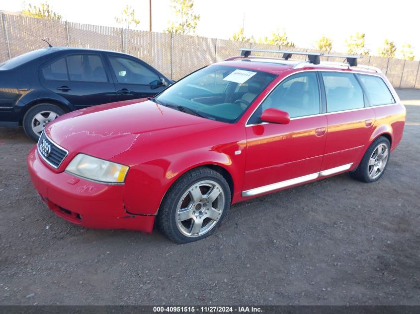 1999 Audi A6 2.8 Avant VIN: WAUDA34B4XN106084 Lot: 40951515