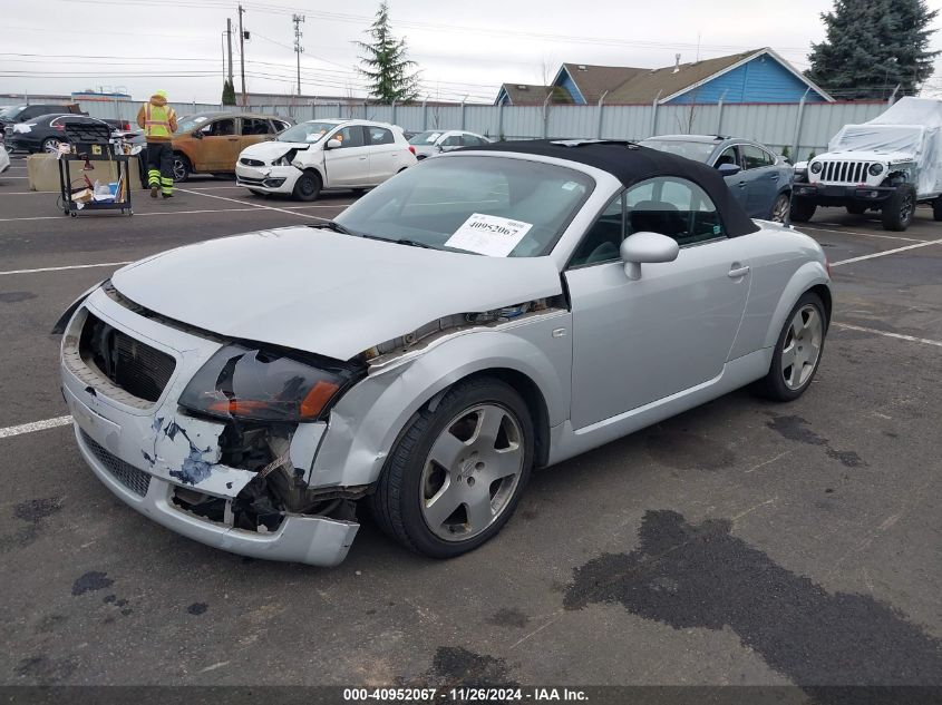 2001 Audi Tt VIN: TRUUT28N811003394 Lot: 40952067