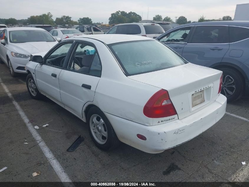 2001 Mitsubishi Mirage Es VIN: JA3AY26CX1U014006 Lot: 40952755