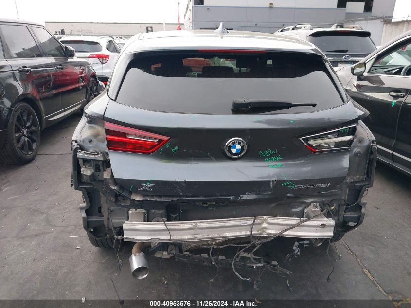 2020 BMW X2 Sdrive28I VIN: WBXYH9C08L5P39722 Lot: 40953576